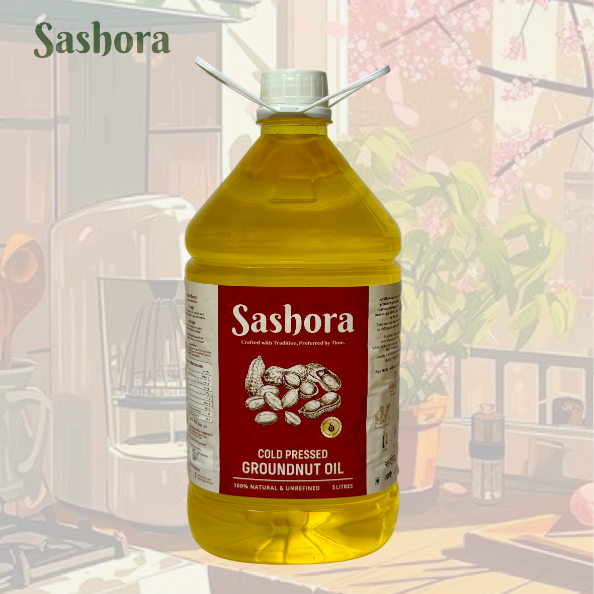Groundnut Cold Pressed Oil