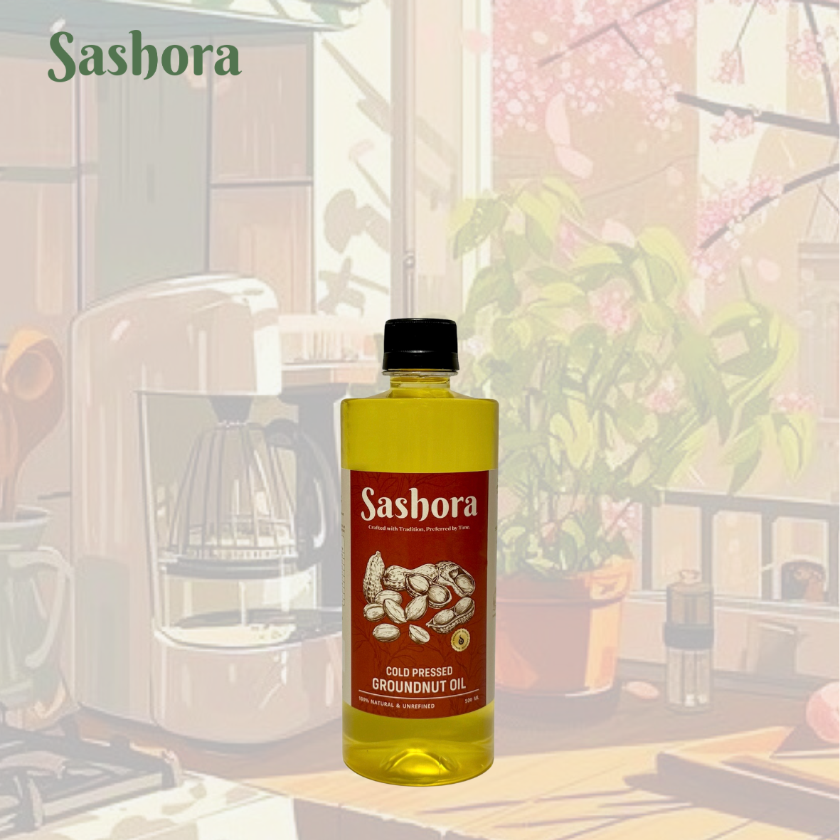 Groundnut Cold Pressed Oil