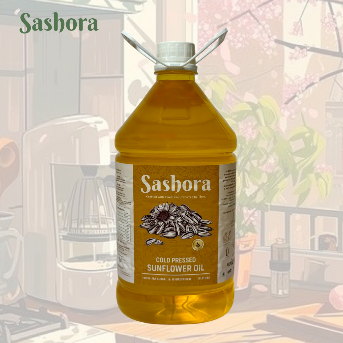 Sunflower Cold Pressed Oil